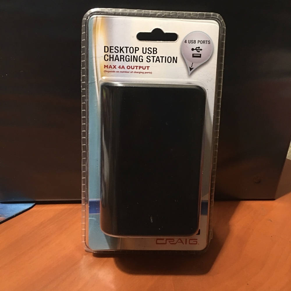 Craig desktop usb charging station
